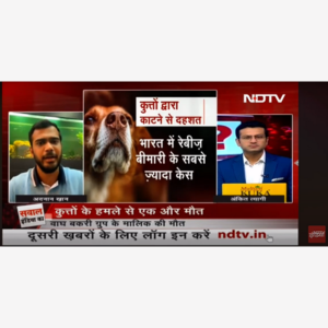 Adnaan Khan, Founder of K9 School was on NDTV India